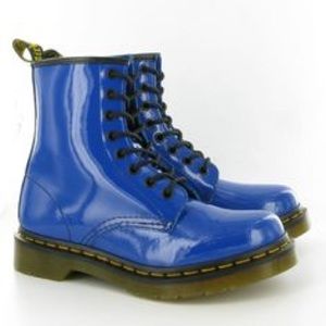 Dr. Martins Original Ankle Boots in Turquoise